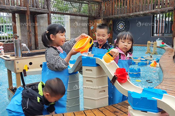 走進幼兒園沙水玩具，體驗探究樂趣